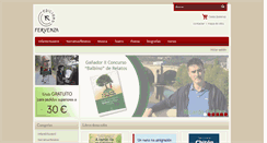 Desktop Screenshot of edicionsfervenza.com